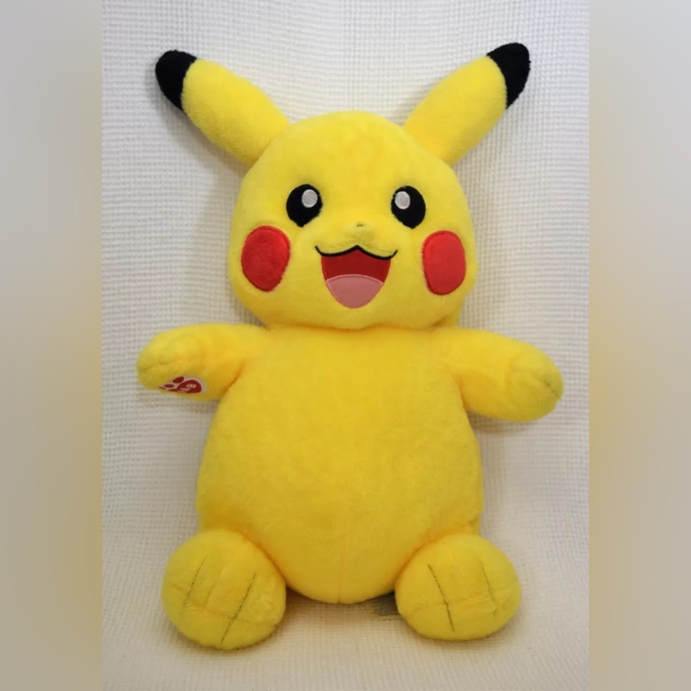 POKEMON PICACHU 18" Yellow Build a Bear, Retired, Excellent Condition